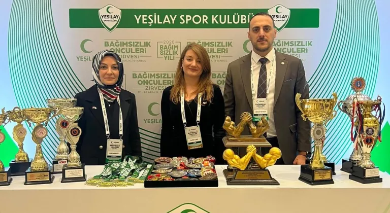 105. sıradan Türkiye birinciliğine: Yeşilay Kars Şubesi’nden tarihi başarı