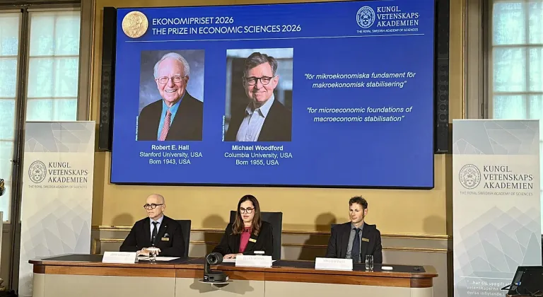 2026 Nobel Ekonomi Ödülü'nü Robert E. Hall ve Michael Woodford kazandı