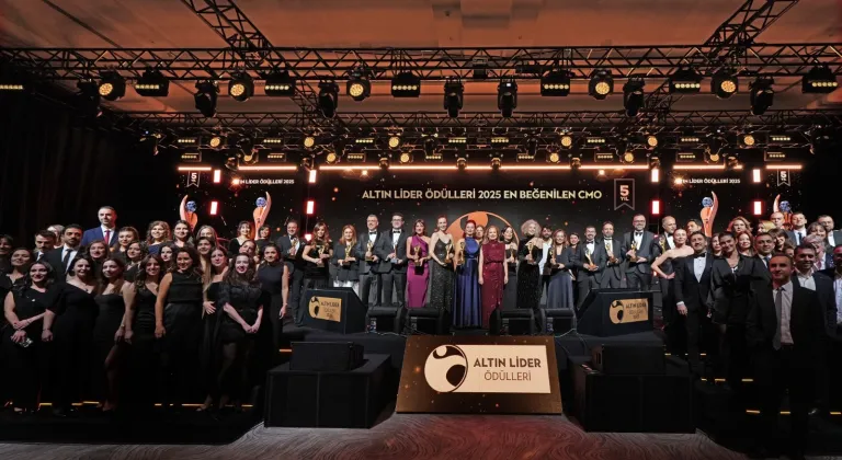5. Altın Lider Ödülleri'nde pazarlama direktörleri ödüllerini aldı