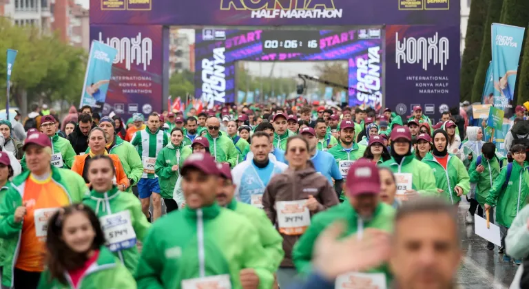 5. Uluslararası Konya Yarı Maratonu koşuldu