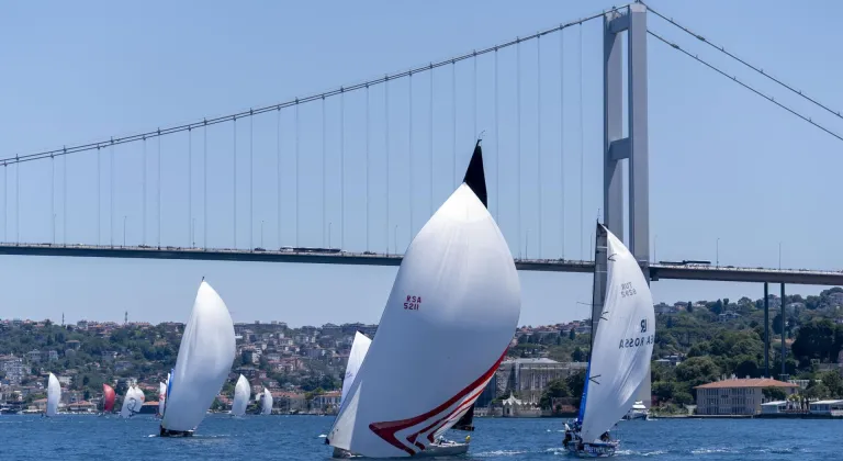 55. Deniz Kuvvetleri Kupası Uluslararası Yat Yarışı'nın startı İstanbul'dan verildi