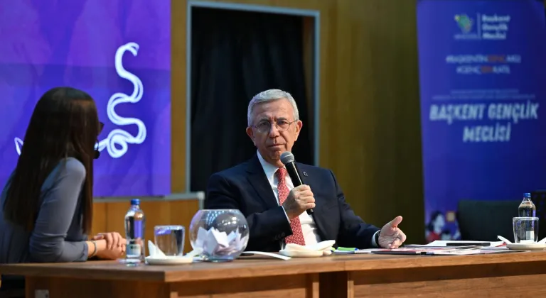 ABB Başkanı Yavaş, "Söz Gençlikte, Başkan Yanında" programına katıldı