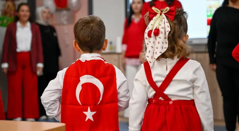 ABB Çocuk Etkinlik Merkezlerinde 29 Ekim Cumhuriyet Bayramı kutlandı