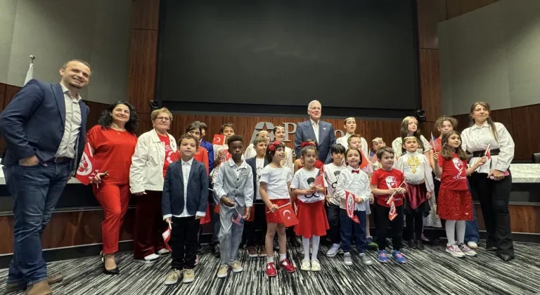 ABD'nin Texas eyaletinde 23 Nisan Ulusal Egemenlik ve Çocuk Bayramı kutlandı