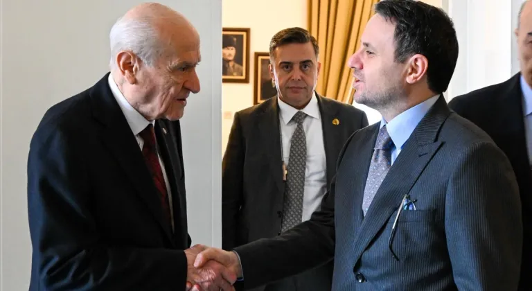 Adalet Bakanı Gürlek, MHP Genel Başkanı Bahçeli'yi ziyaret etti