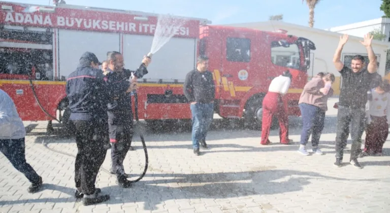Adana Büyükşehir İtfaiyesi’nden Özel Bir Hayal Gerçeğe Dönüştü