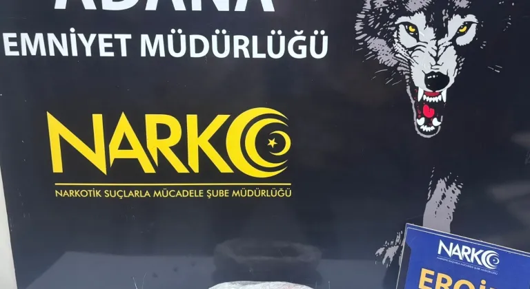 Adana'da evinde 814 gram eroin bulunan zanlı tutuklandı