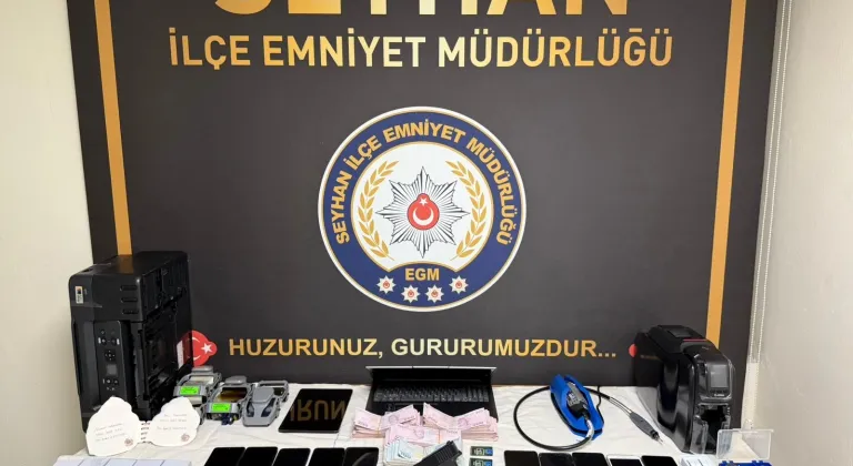 Adana'da sahte kimliklerle kredi kullanan şebekeye yönelik operasyonda 12 zanlı tutuklandı