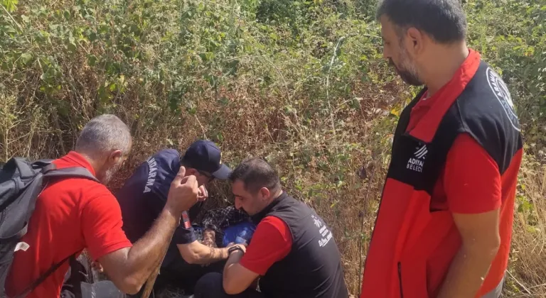 Adıyaman'da kaybolan 85 yaşındaki Alzheimer hastası baygın halde bulundu