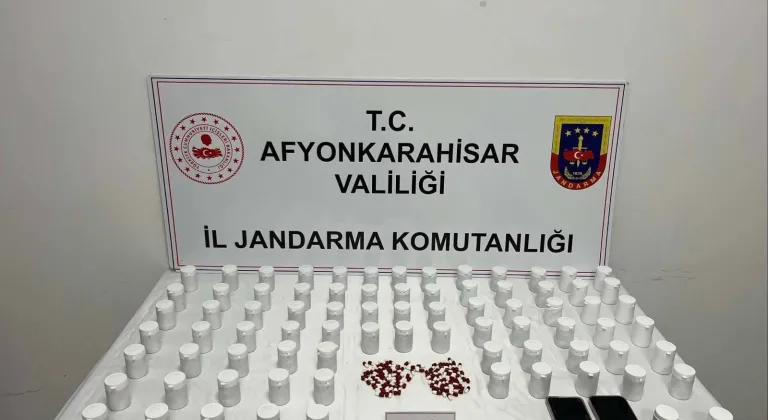 Afyonkarahisar'da uyuşturucu operasyonunda 1 zanlı tutuklandı