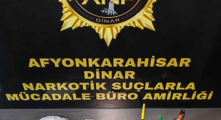 Afyonkarahisar'da uyuşturucu operasyonunda gözaltına alınan zanlı tutuklandı