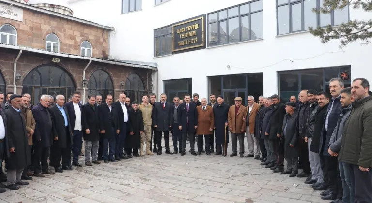 Ağrı'da husumetli iki köy halkı barıştırıldı