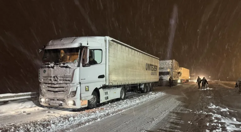 Ağrı'da kar ve tipi ulaşımı aksatıyor