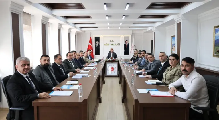 Ağrı'da okul güvenliği için yeni tedbirler görüşüldü