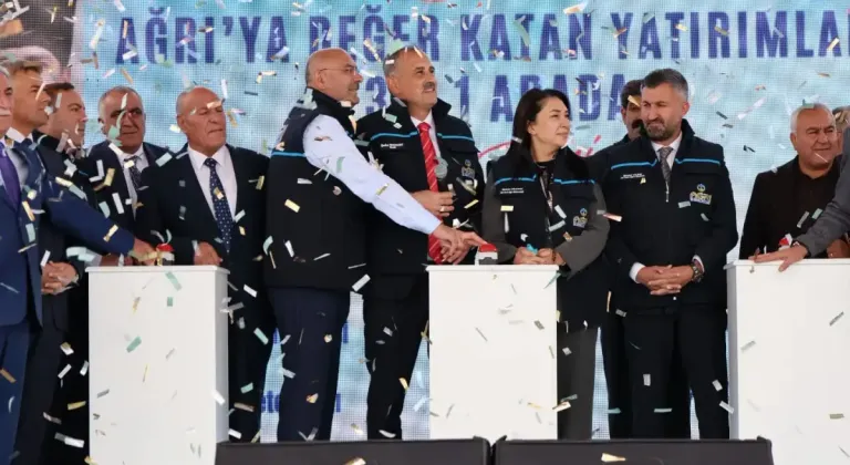Ağrı’ya değer katan 3 yatırım hizmete alındı