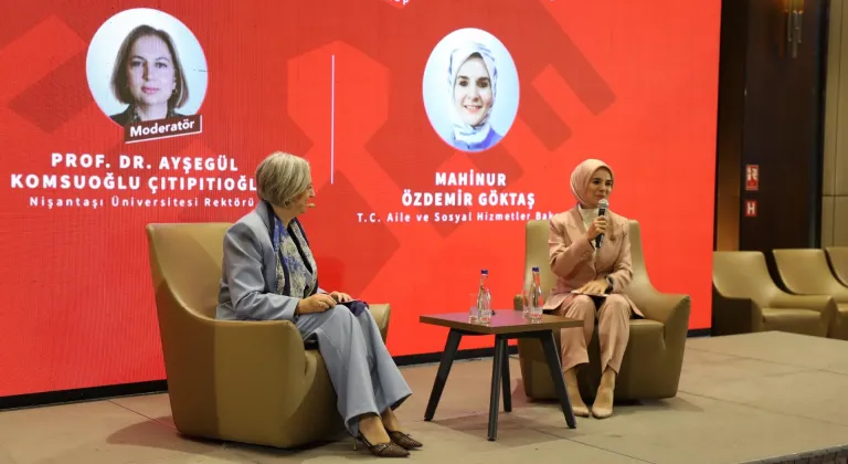 Aile ve Sosyal Hizmetler Bakanı Göktaş, "Kadının Gücü, Girişimciliğin Geleceği" özel oturumunda konuştu: