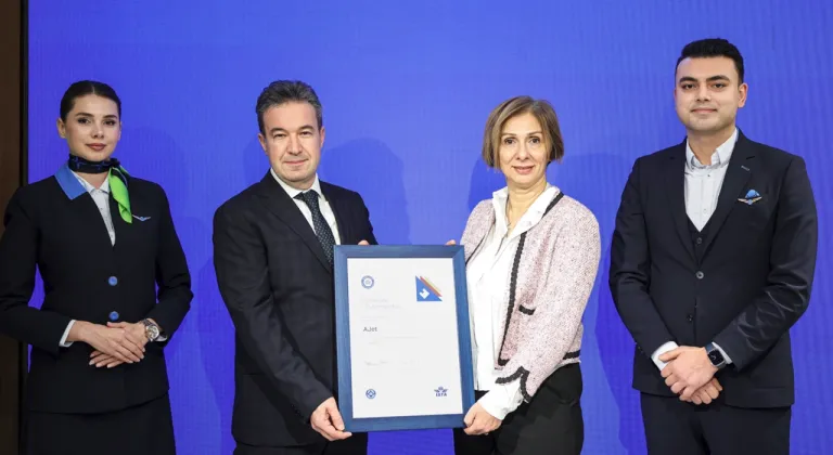 AJet’in hizmet kalitesi IATA üyeliğiyle tescillendi