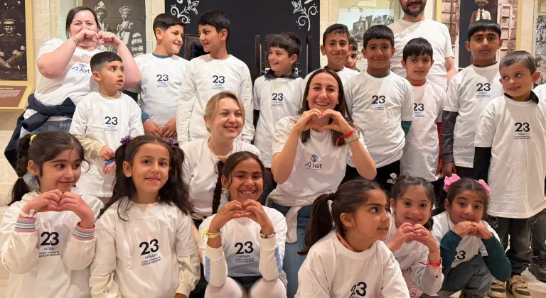 AJet'ten çocuklara özel 23 Nisan etkinliği