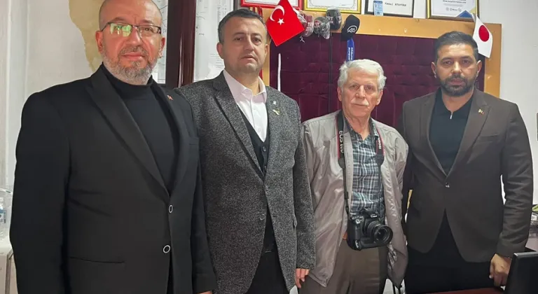 AK Parti Beypazarı İlçe Başkanı Etili’den gazeteci Yaşar Tonbak’a ziyaret