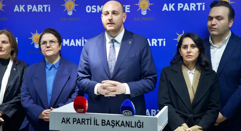 AK Parti Genel Başkan Yardımcısı Büyükgümüş, Osmaniye'de konuştu: