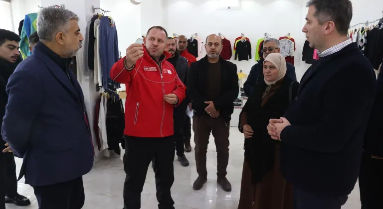 AK Parti Genel Başkan Yardımcısı Sırakaya Suriye'de ziyaretlerde bulundu