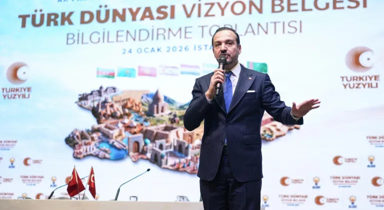 AK Parti Genel Başkan Yardımcısı Zorlu, "Türk Dünyası Vizyon Belgesi Toplantısı"nda konuştu:
