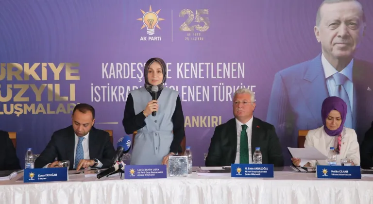 AK Parti Grup Başkanvekili Usta, Çankırı'da konuştu: