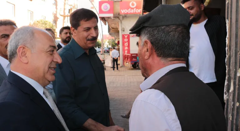 AK Parti milletvekilleri, Cizre'de sivil toplum kuruluşu temsilcileri ve muhtarlarla buluştu