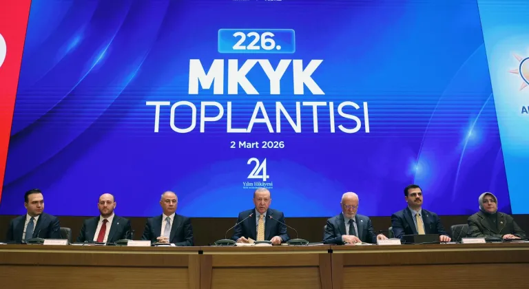 AK Parti MKYK Toplantısı başladı