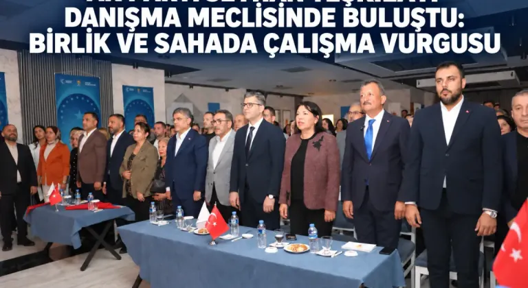 AK Parti Seyhan Danışma Meclisi'nde teşkilat çalışmaları değerlendirildi