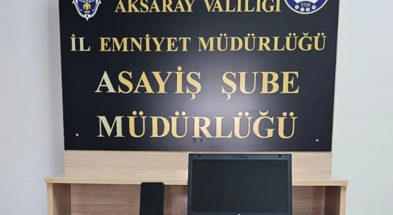 Aksaray'da sosyal medya üzerinden bir çocuğu dolandıran zanlı tutuklandı