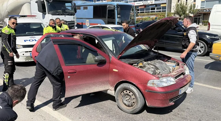 Alanya'da polisin "dur" ihtarına uymayan sürücüye 357 bin lira ceza uygulandı