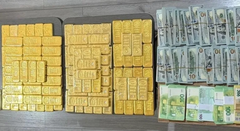 "Alihan Kuriş çıkar amaçlı suç örgütü" soruşturmasında 200 kilogram altın ele geçirildi