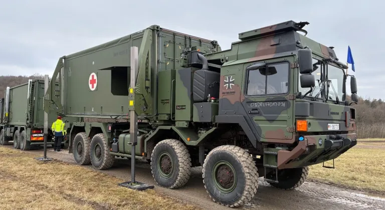 Alman ordusu Rheinmetall’den 500 milyon avroluk mobil sağlık istasyonu alacak