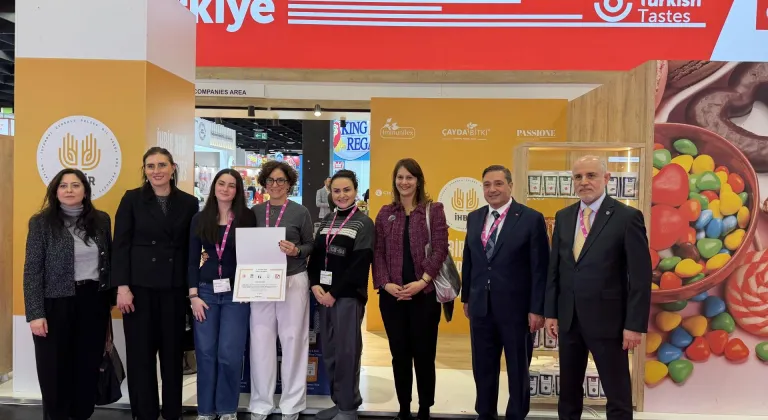 Almanya'da Köln Uluslararası Bisküvi, Çikolata ve Şekerleme Fuarı açıldı