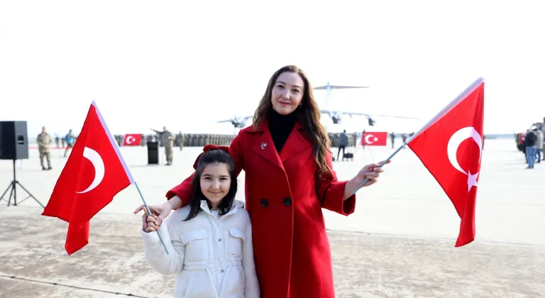 Almanya'daki Steadfast Dart 2026 Tatbikatı'na katılacak birlikler Tekirdağ'dan uğurlandı