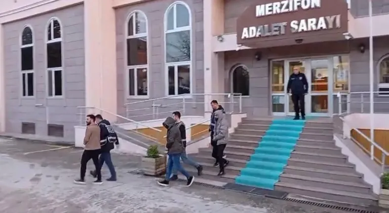 Amasya'da fuhuş operasyonunda yakalanan 3 zanlı tutuklandı