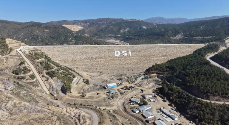 Amasya'daki Aydınca Barajı'nda su tutulmaya başlandı