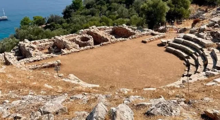 Amos Antik Kenti’nde tarihi mirasın korunması için çalışmalar sürüyor