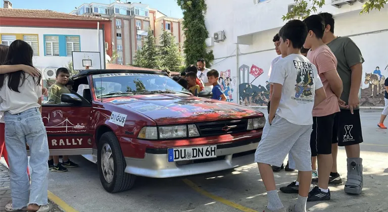 Anadolu Dostluk Rallisi'nin Balıkesir-İzmir etabı başladı