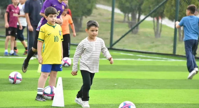 Ankara Pursaklar’da çocuklar için spor vakti