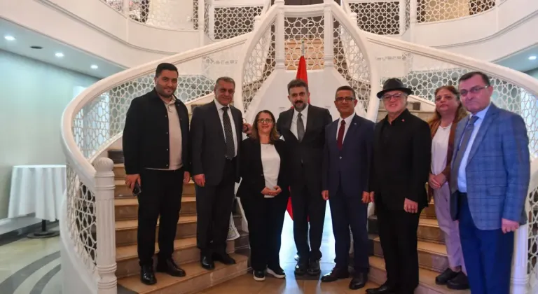 Ankara Zaralılar Derneği'nden AKK Başkanı Yılmaz'a iş birliği ziyareti