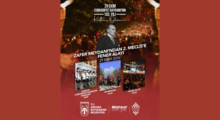 Ankara’da cumhuriyet coşkusu sokaklara taşacak