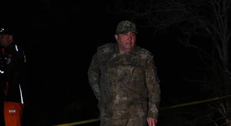 Ankara'da kaza kırıma uğrayan helikopterde incelemeler sürüyor