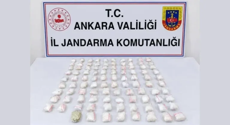 Ankara'da uyuşturucu operasyonu: 47 şüpheli yakalandı