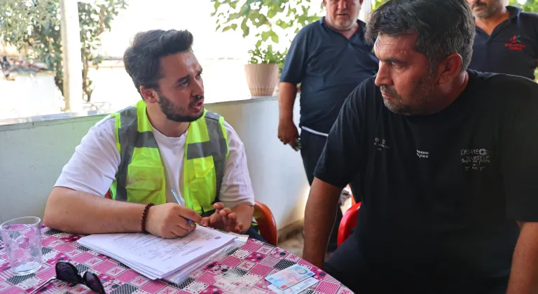 Antalya Büyükşehir Belediyesi, Kaş'taki yangının ardından hasar tespit çalışmalarına başladı