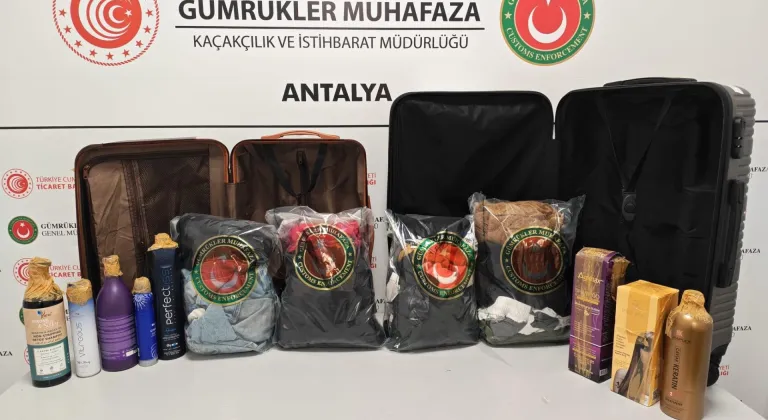 Antalya Havalimanı'nda 18 kilo 921 gram uyuşturucu ele geçirildi
