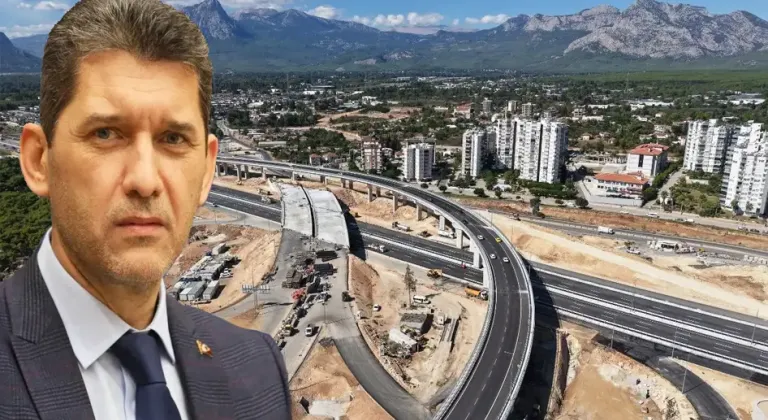 Antalya'da Duraliler Köprülü Kavşağı açıldı