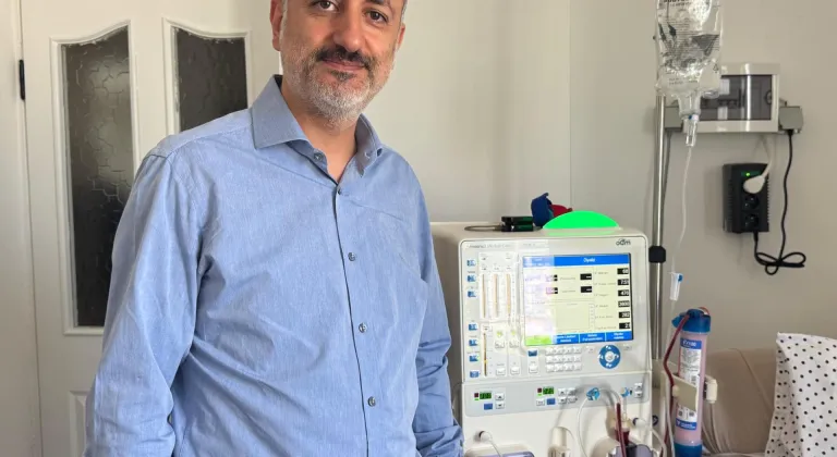 Antalya'da ev hemodiyaliz hizmeti böbrek hastalarının hayatını kolaylaştırıyor