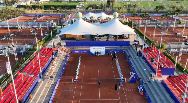 Antalya'da "WTA 125" tenis turnuvası heyecanı yarın başlayacak